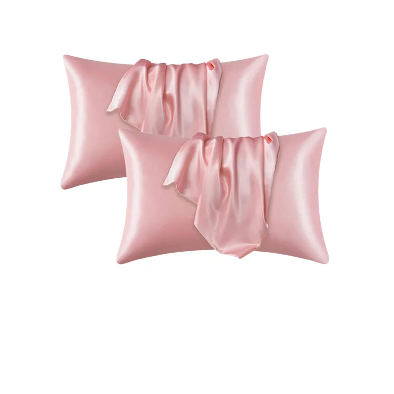 Tait d'oreiller en satin