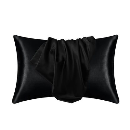 Tait d'oreiller en satin