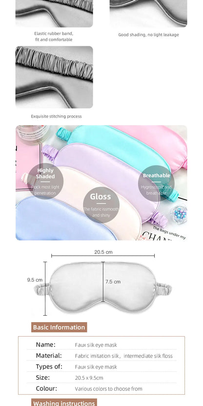 Masque de Nuit en Satin